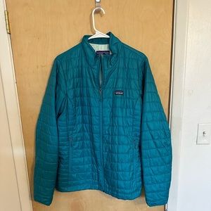 Patagonia Nano Puff Jacket Blue Women’s Size XL